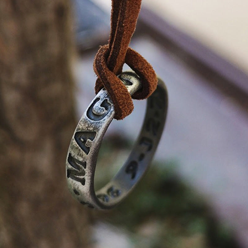 Collectors Edition Uncharted Nathan Drakes Ring Mit Halskettenriemen