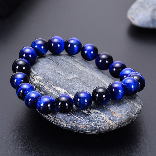 Adlerauge-Stein-Katzenauge-Armband