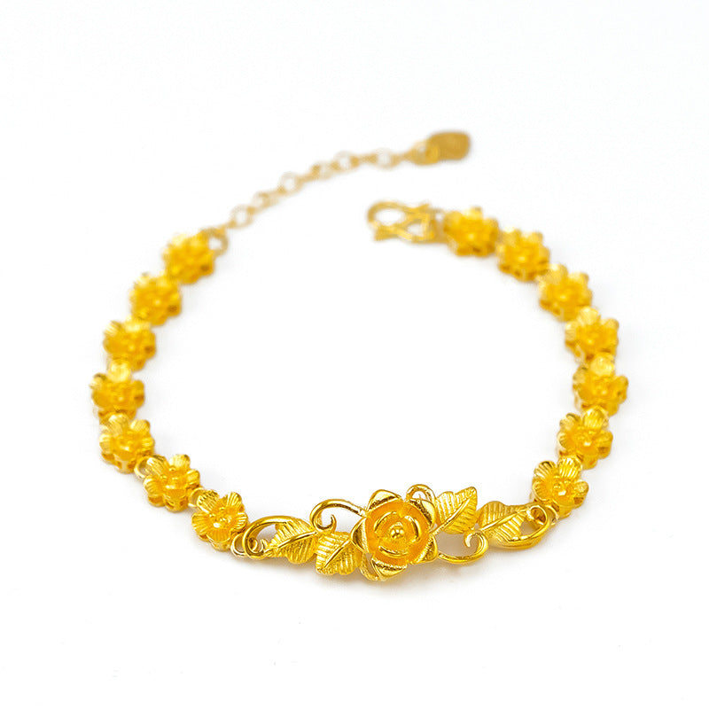 Armband mit Blumendekor