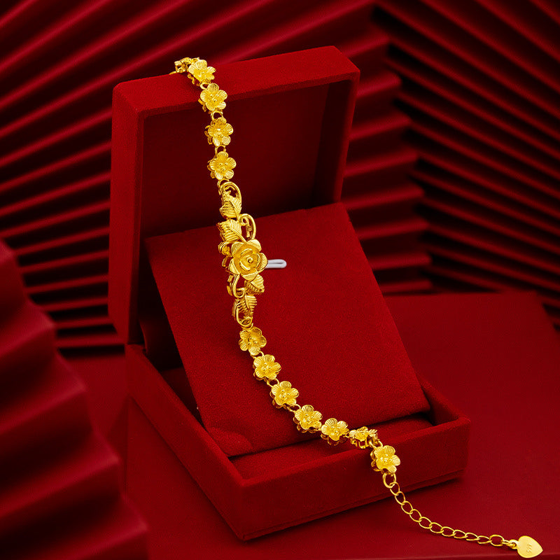 Armband mit Blumendekor