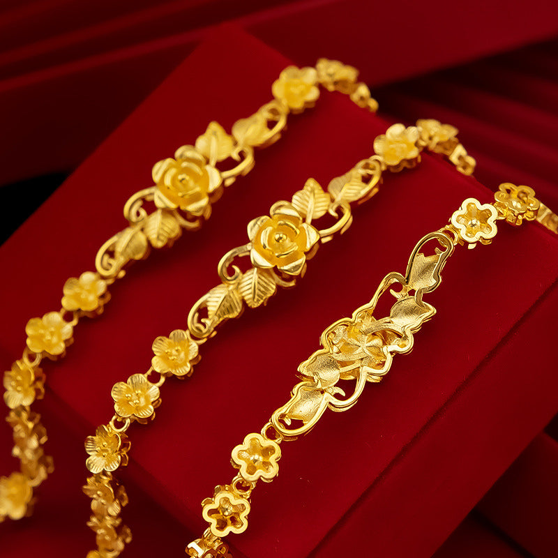 Armband mit Blumendekor