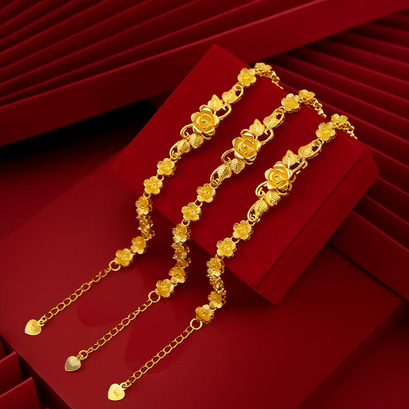 Armband mit Blumendekor