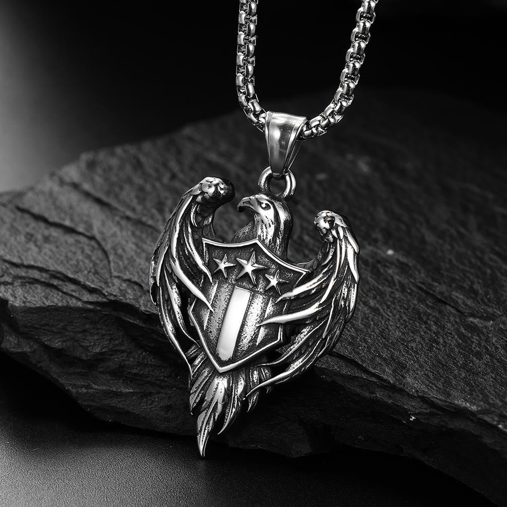Armee Pride Männer Retro Armee Brand Eagle Halskette