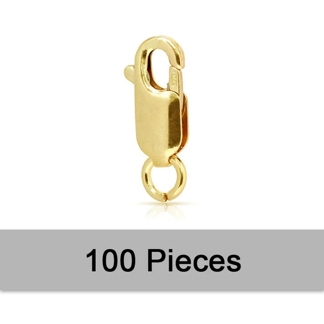 Hochwertige Schmuckherstellungszubehörteile und -zubehör | Goldgefüllte Verschlüsse für Schmuckherstellung