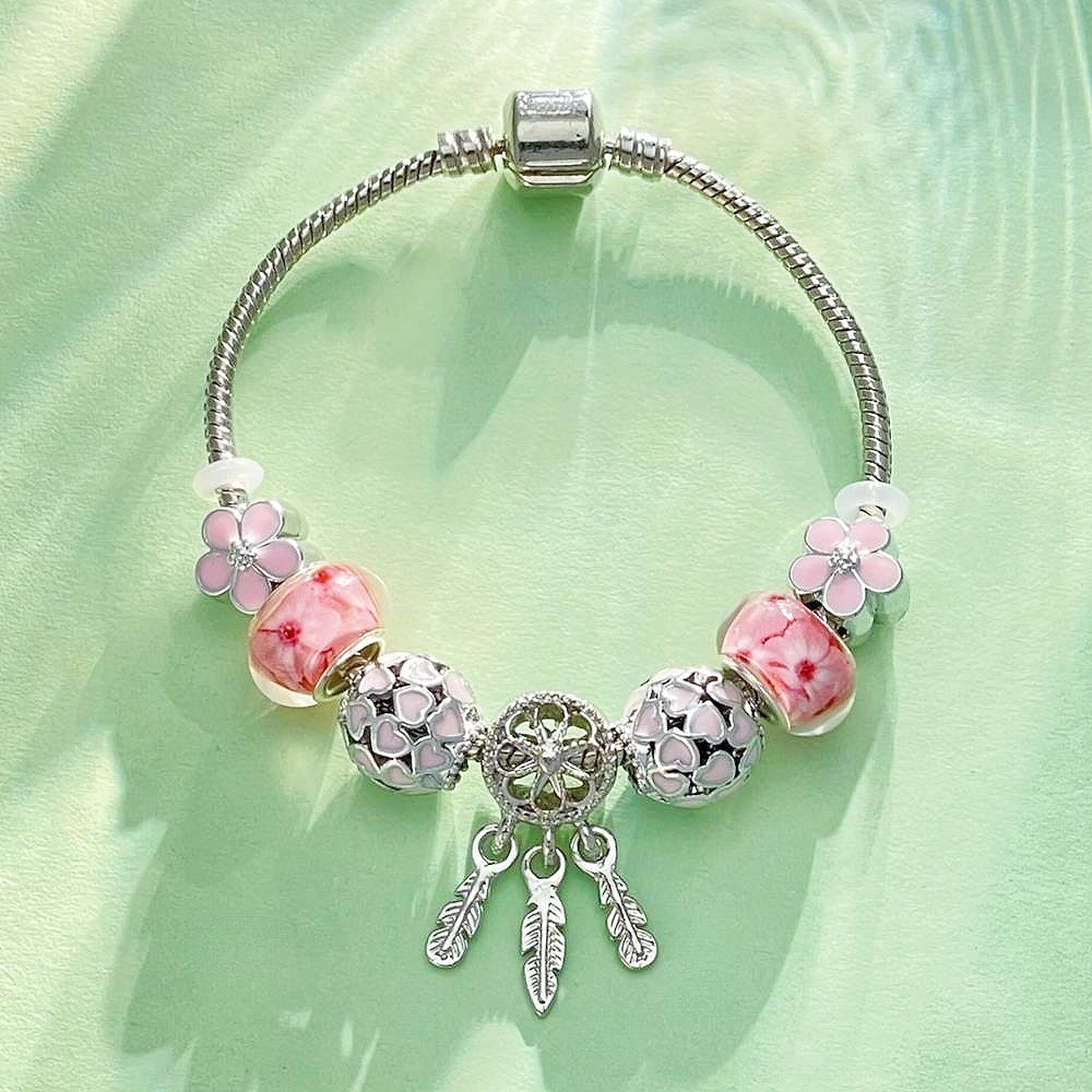 Epoxidperlen Traumfänger Pendellarmband