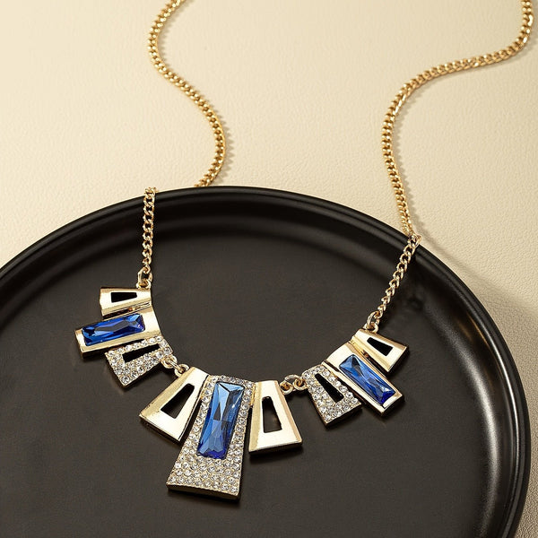 14K Gold Plattiert Geometrische Anhängerkette Für Die Geplattende Gläubige Anhängerkette