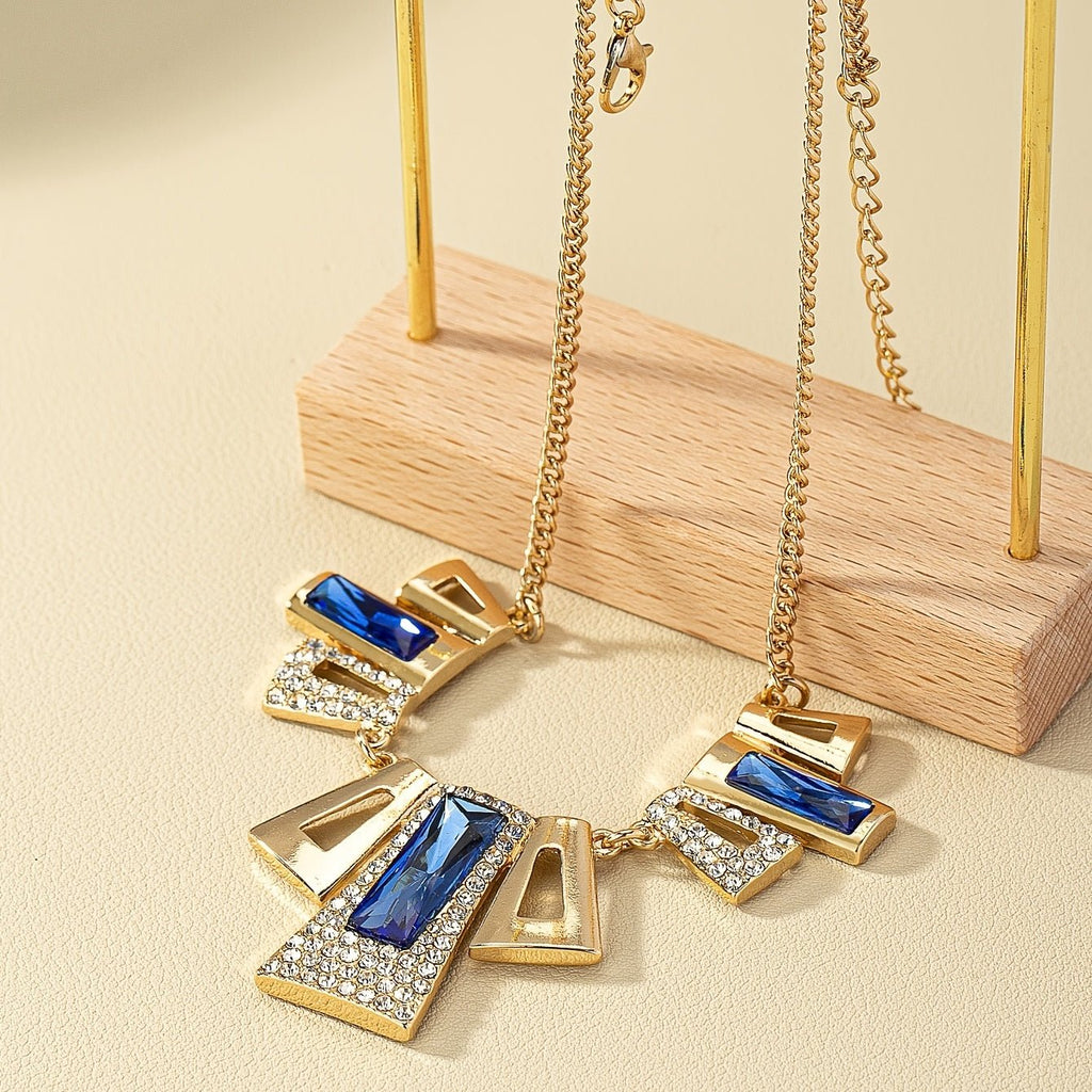 14K Gold Plattiert Geometrische Anhängerkette Für Die Geplattende Gläubige Anhängerkette