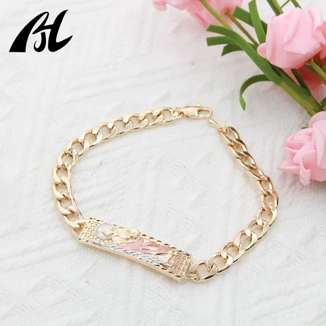 Exquisite San Judas Tadeo Armband - Einzigartiger religiöser Schmuck für Männer und Frauen