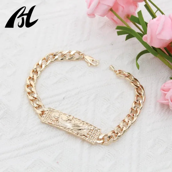 Exquisite San Judas Tadeo Armband - Einzigartiger religiöser Schmuck für Männer und Frauen