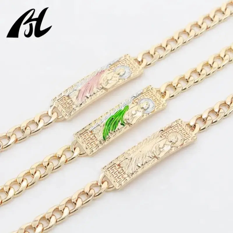 Exquisite San Judas Tadeo Armband - Einzigartiger religiöser Schmuck für Männer und Frauen