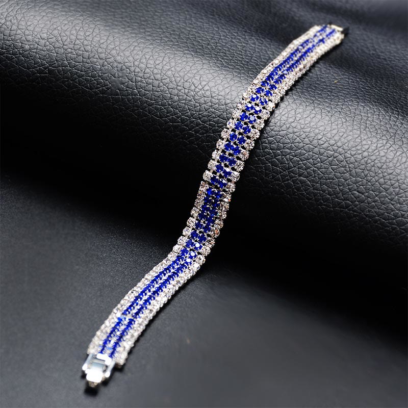 Exquisite Luxus Römische Modekristallarmband