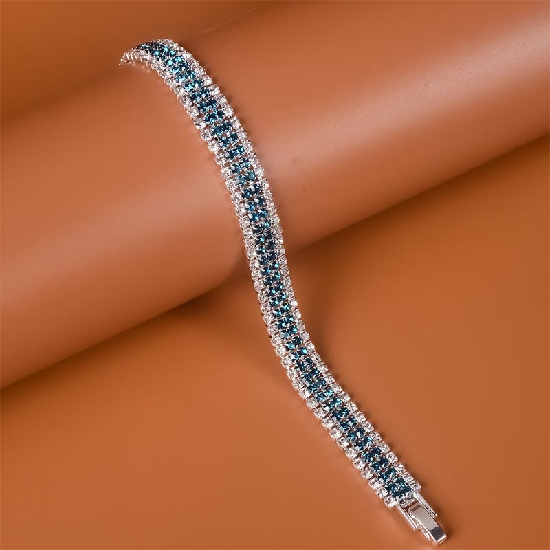 Exquisite Luxus Römische Modekristallarmband