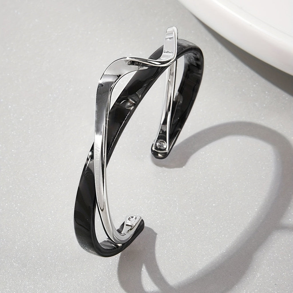 18K Gold Plattiert Victoria Wave Armreifen