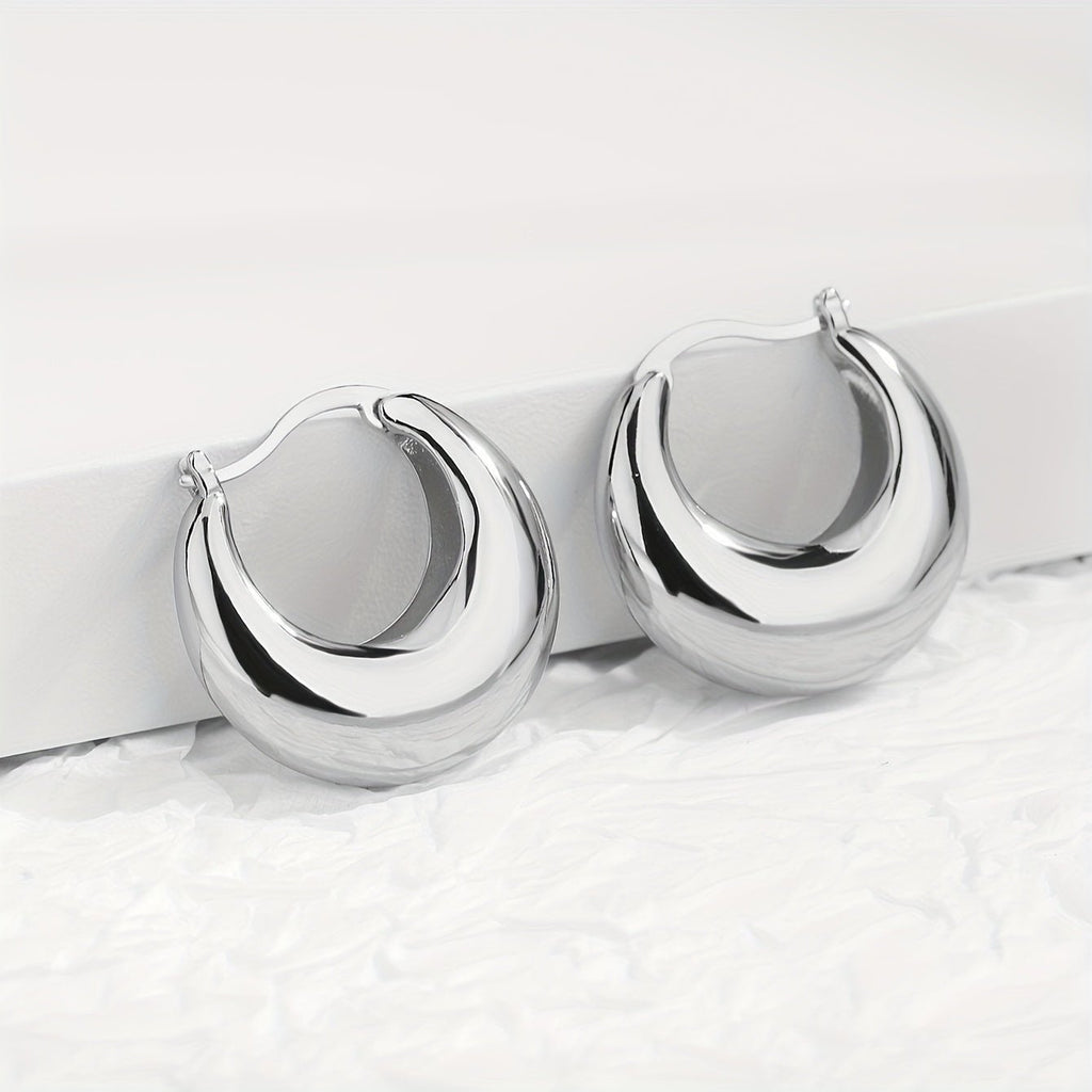 18K Josephine Gold Plated Hoops