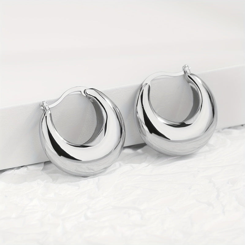 18K Josephine Gold Plated Hoops