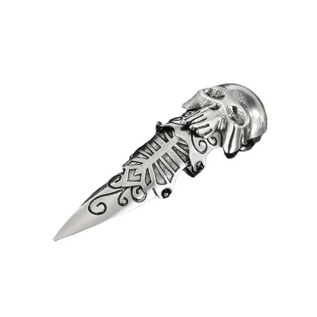 Vintage Gothic Metallringe für Frauen | Punk Joint Ringe für Männer und Frauen | Fingeraccessoires für Männer