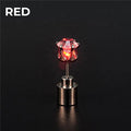LED Bling Ohrstecker mit Zirkonia für Frauen - Party Accessoires