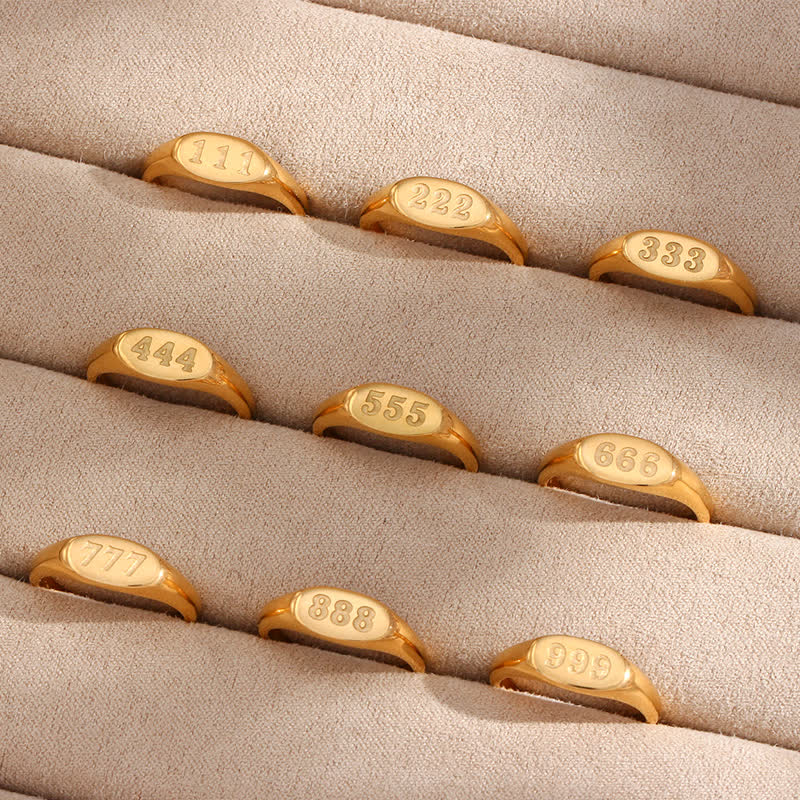 11 11 Engelsnummer Zierkette Und Ring