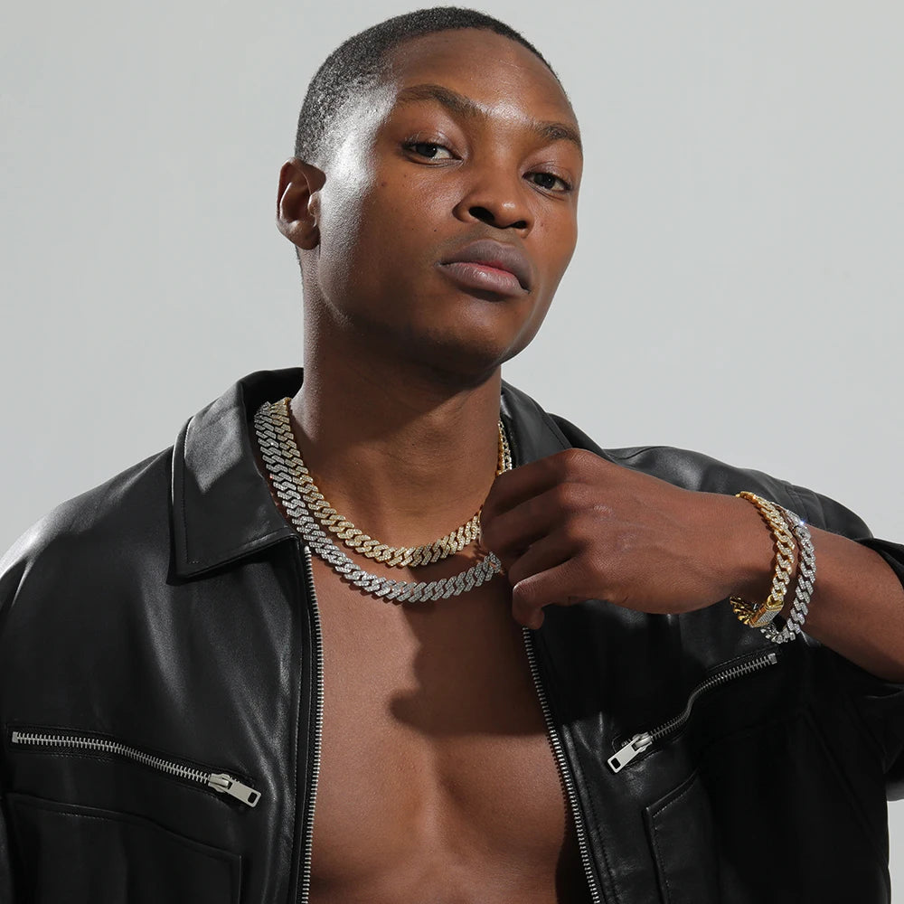 Hip Hop Cuban Necklace für Männer und Frauen