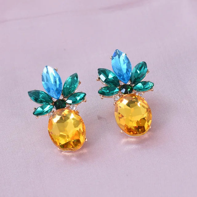 Bunte Acryl Ohrringe - Retro Ohrringe für Damen - Party Schmuck