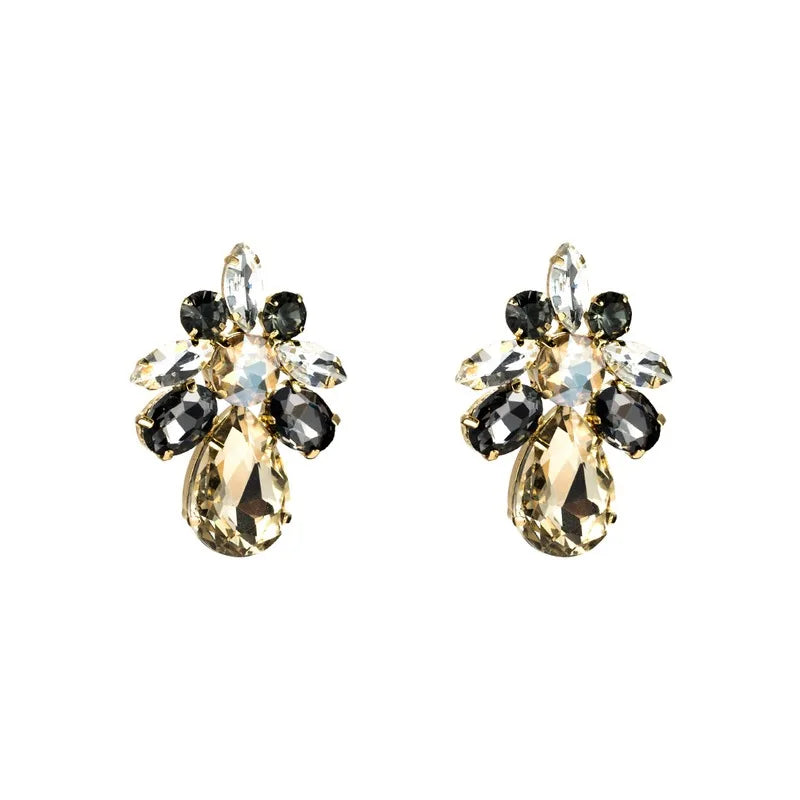 Bunte Acryl Ohrringe - Retro Ohrringe für Damen - Party Schmuck