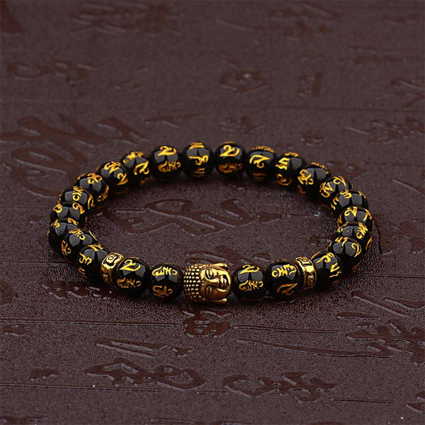Chavri tibetisches Buddha-Mantra-Amulett-Armband