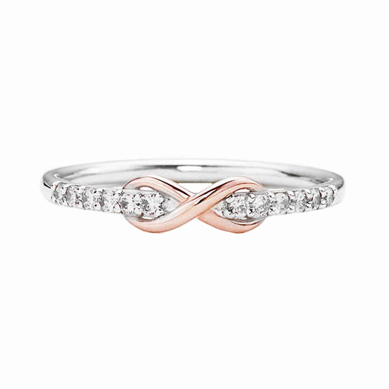 Endlose Liebe Infinity Love Ring Ring
