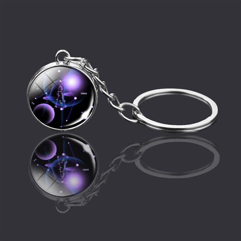 Glas 12 Sterne Zodiac Sternenkette