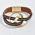 Keira Lederschnalle Armband