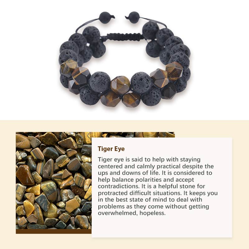 Schwarzer Onyx Evil Eye Protection Armband