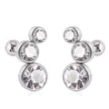 Hochwertige 361 Chirurgenstahl Kristall Ohr Tragus Knorpel Ohrringe 16G Drei Zirkon Lobe Helix Daith Piercing Körperschmuck