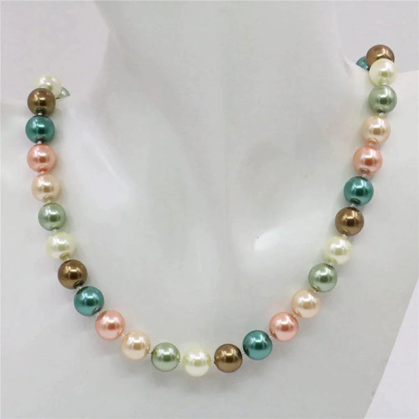 Süd Muschel färben Perlenkette