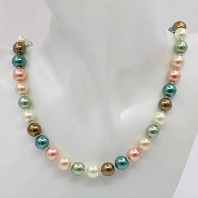 Süd Muschel färben Perlenkette