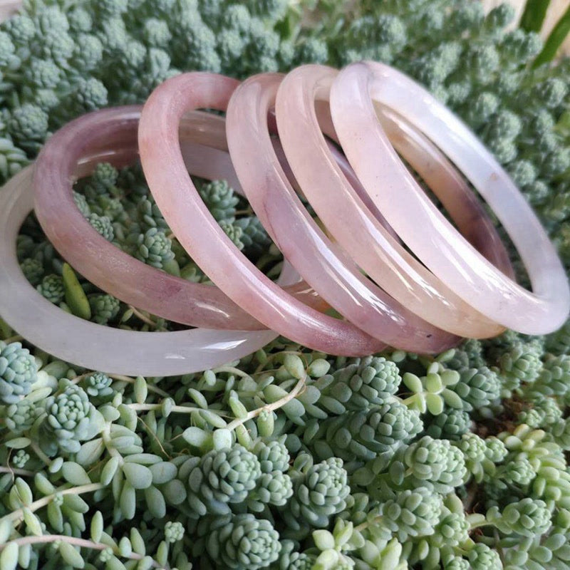 Chavri Lila Jade Glücksschutzarmband Armreif