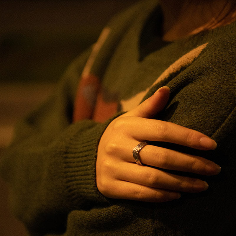 Chavri FengShui Flügel-Glücksring