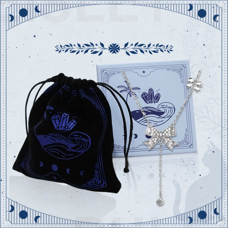 Butterfly Ribbon Fliegenhalskette