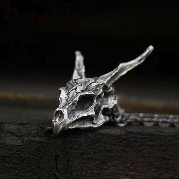 Frei Heute Dragon Spirit Draconic Skeleton Halskette
