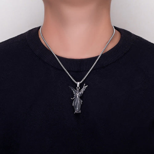 316L Edelstahlstatue Der Liberty -Halskette