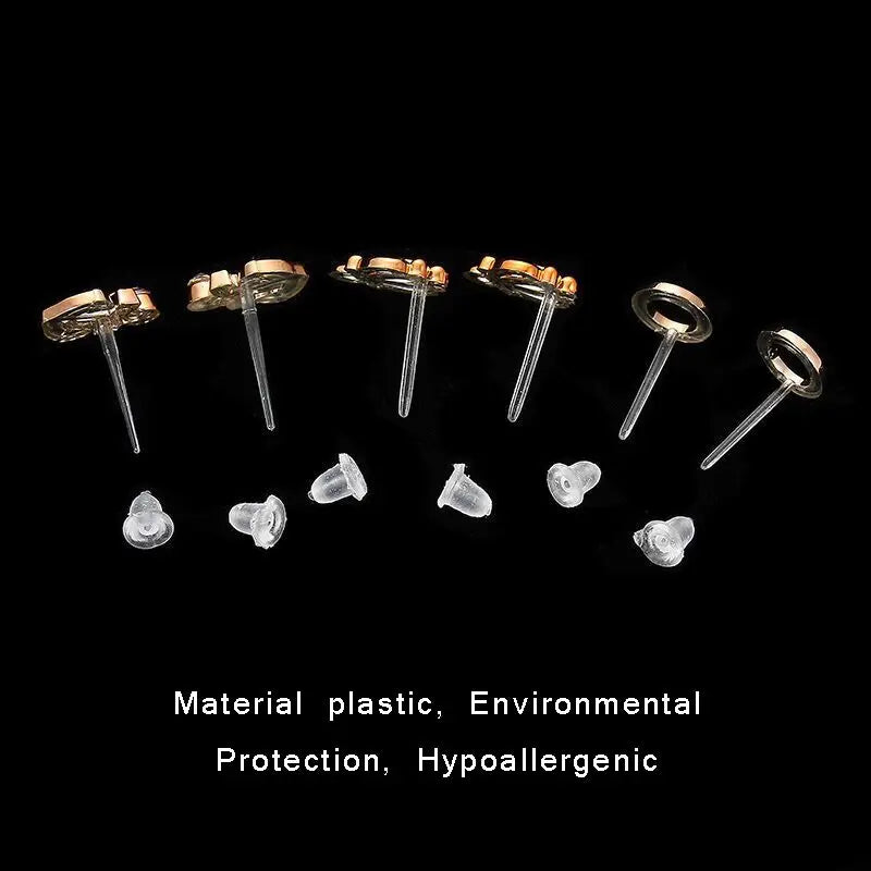 Elegantes Set mit Strass-Steckerohrringen für Mädchen und Frauen