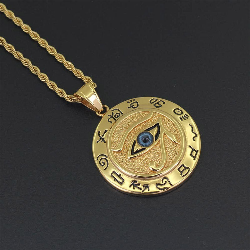 Chavri Auge des Horus-Schutz-Halskettenanhängers