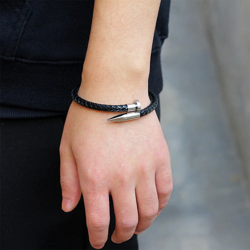 3Umeter Modisches geflochtenes Lederarmband