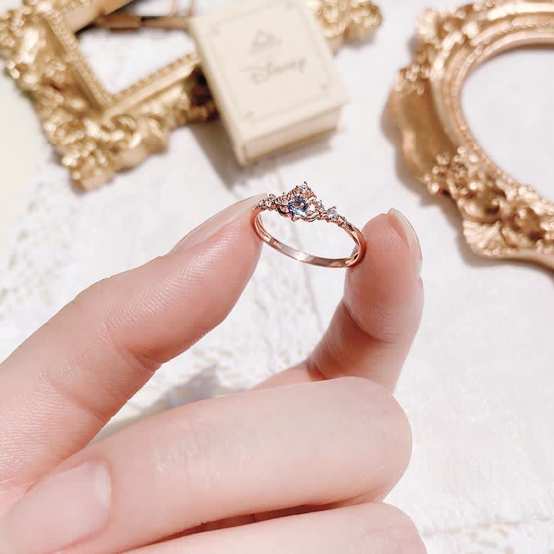 Farbenfroher Zirkonprinzessin Ring