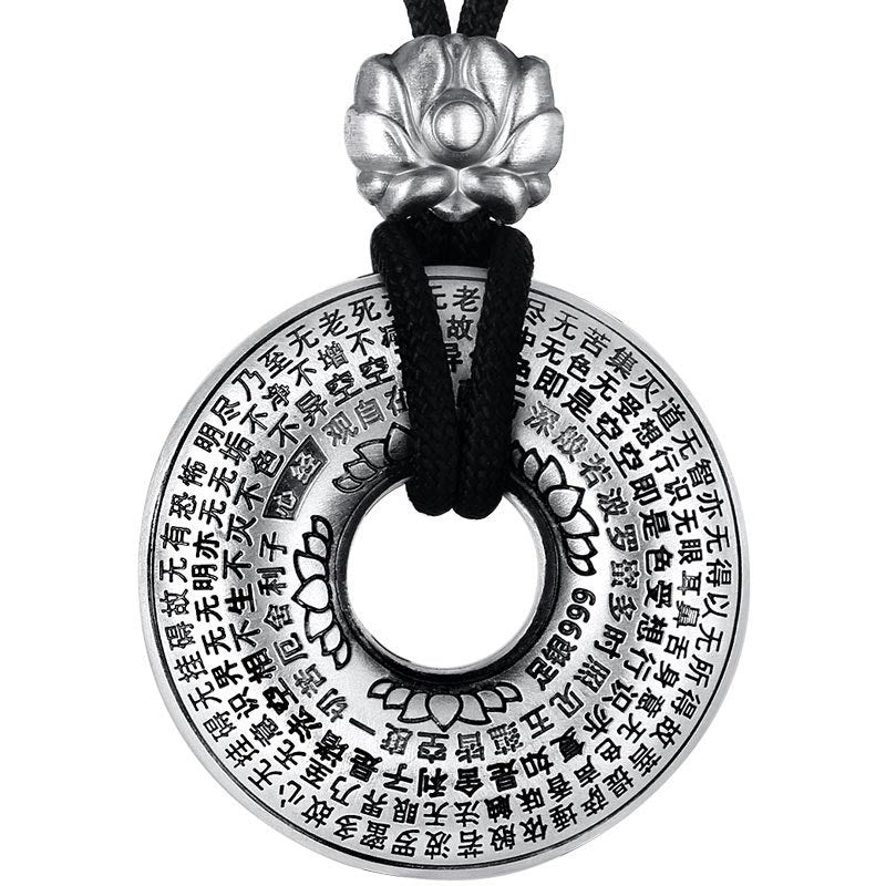 Chavri handgemachte tibetische Mantra Lotus Reinheit Halskette