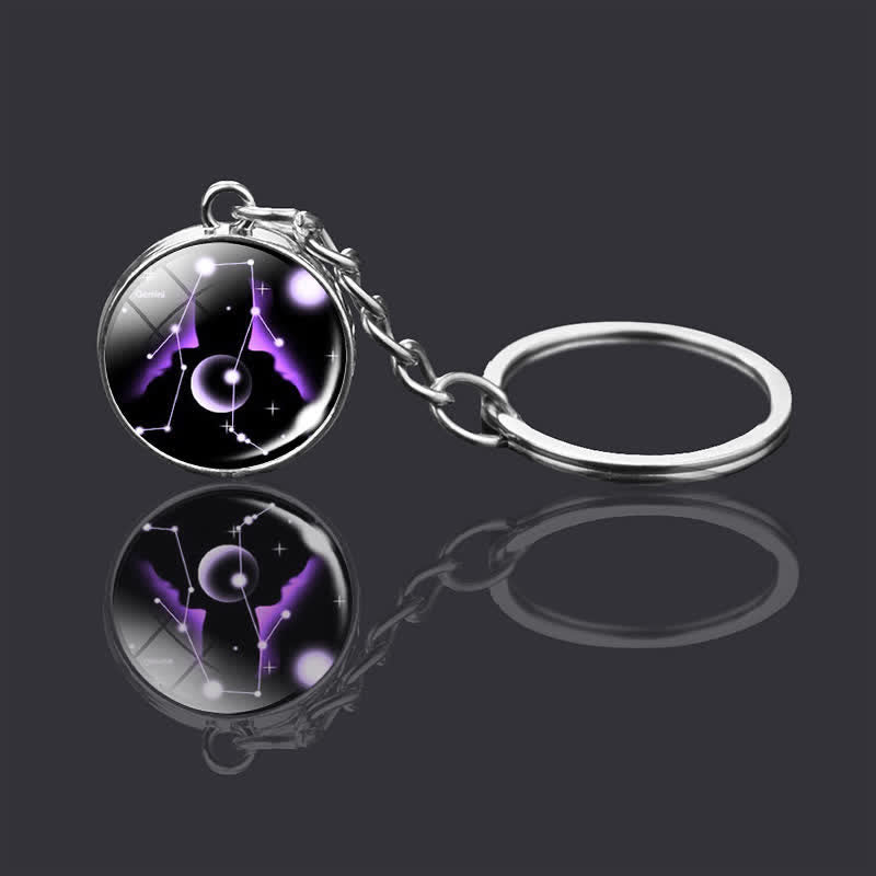 Glas 12 Sterne Zodiac Sternenkette
