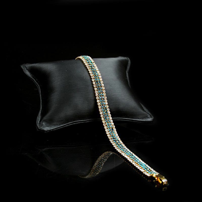 Exquisite Luxus Römische Modekristallarmband