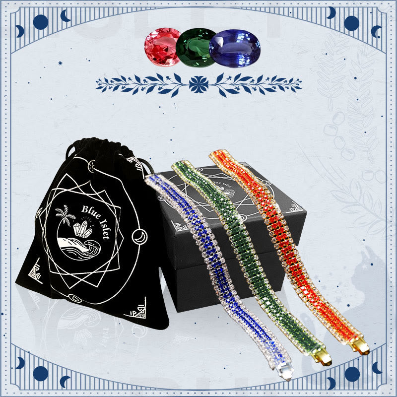 Exquisite Luxus Römische Modekristallarmband