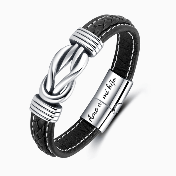 Mutter Und Sohn United Forever Flouged Lederarmband