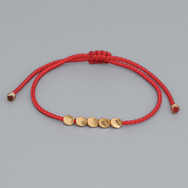 Chavri FengShui Lucky Red String Armband
