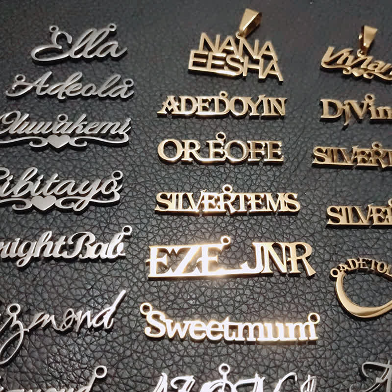 Benutzerdefinierte Horizontal Geburtsblume Geburtssteinname Halskette