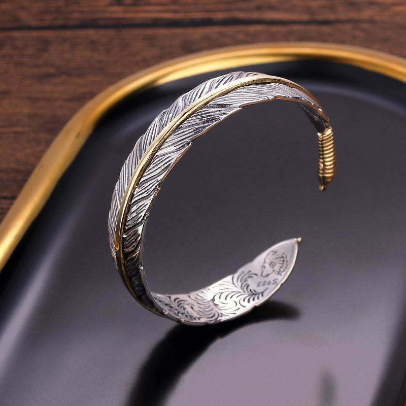 Federarmband Des Freien Geistes Kreatives Männer